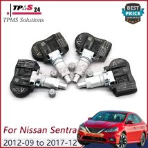 4PCS Reifendruck Sensor 40700-3AN0B Für 2012-2017 Nissan Sentra 315MHz TPMS Reifendruck Überwachung System