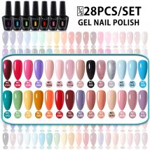 NAILCO 15 ml 10/20/28/30 Stück Gel Nagellack Semi Permanent Vernis UV Vernis Lack Soak Off Nägel Kunst für Maniküre