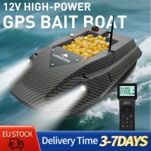 Łódka zanętowa GPS LOKEEVAN D50B 15600*2 mAh 12V z mocnym napędem, siatką do wyciągania, hakem trollującym, systemem podwójnego pozycjonowania satelitarnego GPS+Beidou, łódka wędkarska