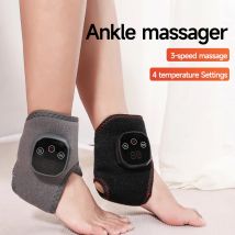 Electric Ankle Protector Ankle Massager Foot Brace 4 Mode Hot Compress Vibration Ankle Support Guard Band Muscle Relaxation