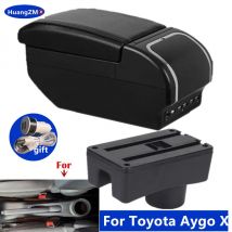 Für Toyota Aygo X Armlehnen box für Toyota Aygo Auto Armlehne Aufbewahrung sbox Getränke halter gewidmet Nachrüstung Innenraum Autozubehör