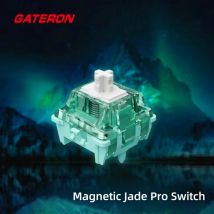 GATERON Magnetic Jade Pro Schalter Linear HIFI Vorgeschmiert Kundenspezifische Magnetische Mechanische Tastatur Frei Einstellbarer Vorhub-Hall-Sensor