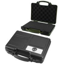 Tragbarer Anti-Druck-Werkzeugkasten mit Doppelverriegelung, Paddel und Plug-Schaumstoff-Pistolenkoffer