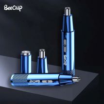 Trymer do włosów w nosie Trymer USB do włosów w nosie i uszach Metalowa golarka elektryczna Trymer