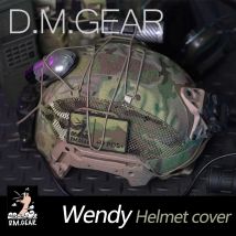 DMGear Tactical Helmet Cover for Team Wendy 1.0 Helmet Mesh Without Helmet Equipment Gear Airsoft Hunting Camping Outdoor Sports