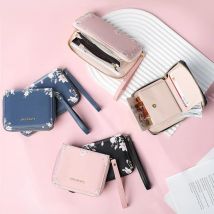 Long PU Leather Wallets 2026 for Women Purse RFID Blocking Zipper Coin Purse Card Holder Wallet Phone Pouch for Women