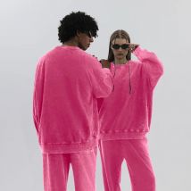 Pantaloni sportivi con cappuccio lavati vintage Set coppia oversize streetwear casual unisex vestibilità ampia tuta sportiva abbinata taglie forti
