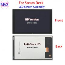 HD LCD Screen Assembly For Steam Deck Game Console 64G 128G 256G 512G 1TB Anti-Glare IPS LCD Display Screen With Touch Panel