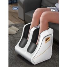 Foot & Calf Massager Heat Plantar Relief Circulation Shiatsu Deep Kneading Compression Adjustable for Women and Men Factory Sale
