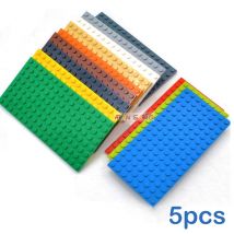 5 stücke DIY Bausteine Dünne Zahlen Bricks 8x16 Punkte 12 Farbe Pädagogisches Kreative Größe Kompatibel Mit 92438 Spielzeug für Kinder