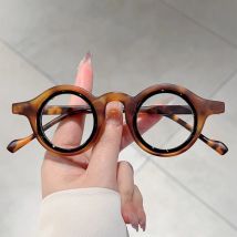 KAMMPT Occhiali rotondi vintage da uomo 2025 Novità in montature da vista retrò con blocco della luce blu da donna Occhiali da vista con montatura color caramello alla moda