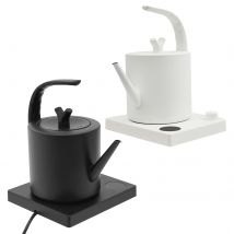 1000 W Wasserkocher, Wasserkocher, Edelstahl-Wasserkocher, schnell kochender Wasserkocher, LED-Bildschirm, einfaches Bedienfeld, 1 l/0,22 Gallonen