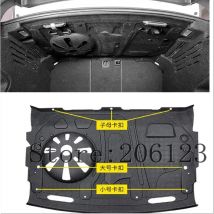 2016 2017 2018 2019 2020 2021 dla Audi A4 B9 A4L Stylizacja samochodu Bagażnik samochodowy Dźwiękoszczelna bawełniana mata Naklejka Ochrona 1 szt.