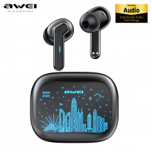 Awei T53 TWS auricolari Bluetooth cuffie Wireless da gioco chiama auricolari con riduzione del rumore con luce RGB di Shenzhen HongKong