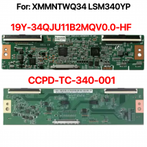 Originale per scheda logica XMMNTWQ34 19Y-34QJU11B2MQV0.0-HF schermo LSM340YP scheda logica originale CCPD-TC-340-001 v4.0 34 pollici disp