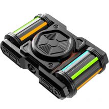EDC Bester leuchtender Fidget Spinner, lindert Stressabbau, Spielzeug, Antistress, Dekompression, Hand, Metalllegierung, Roller, Kinder und Erwachsene