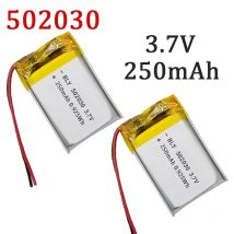 502030   3,7 V 250 mAh Polymer-Lithium-Akku für GPS-Navigator MP5 Bluetooth-Headset PS4 3,7 V 502030   Batterien