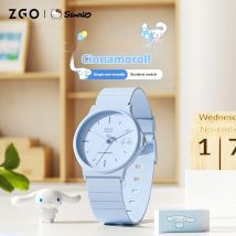 Sanrio Hallo Kitty Kuromi Cinna moroll Kinder Uhr wasserdichte Bewegung Cartoon elektronische Uhr Schüler Schüler Weihnachts geschenk