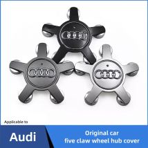 4Pcs Auto Radnabe Abdeckung Reifen Felge Mitte Ersetzen Kappe Dekoration Zubehör Für Audi Q5 A3 A5 A4 A4L a6 A6L A7 A8 Auto Emblem