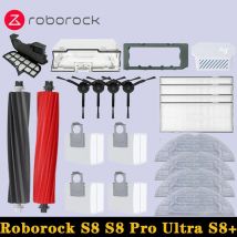 Roborock S8 S8 Pro Ultra S8+ Robot Odkurzacz Części zamienne Szczotki boczne Ściereczki do mopa