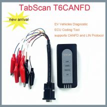 TabScan T6CANFD For EV Vehicles Diagnostic and ECU Coding Tool Supports CANFD and LIN Protocol