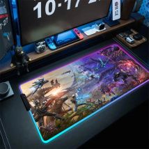 ARK Survival Evolved RGB Mauspad Spiel Mousepad Gaming Tisch Teppich Gamer Computer Schreibtisch Matte Gummi Rutschfeste Dinosaurier Maus Matte