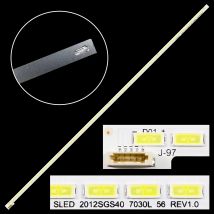 Striscia di retroilluminazione a LED per 40PFL5537H 40PFL5527H STS400A64 56LED REV.2 LED STS400A75 40-LEFT 40PFL5537 40ML963RB 40RL900A