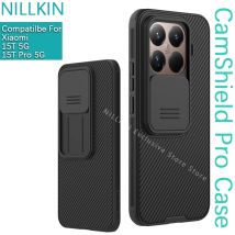 Nillkin For Xiaomi 15T Pro Case/Mi 15T 5G hard shell CamShield Pro Case TPU+PC Lens sliding window cover phone shell case shell