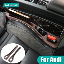 Für Audi A1 8X A3 8L 8P 8V A4 B6 B7 B8 B9 A5 A6 C5 C6 C7 C8 A7 TT 8N 8J Q3 Q5 8R FY Q7 4L 4M Q8 Autositz-Lückenfüller-Zubehör
