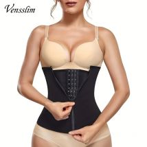 Vensslim Waist Trainer Tummy Control Wrap Women Zipper Slimming Girdle Body Shaper Belt Hpt Thermo Neoprene Sauna Sweat Cincher