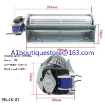 Trommelventilator, Kugellager, Kreuzfluss-Belüftung, Durchmesser 48 mm, AC 220 V, 120 V AC, Kreuzflussventilator, PB-48, AC-Serie