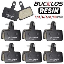 BUCKLOS Pastiglie freno a disco in resina per SHIMANO B01S Pastiglie freno idrauliche resistenti all'usura Pastiglie freno MTB per parti ciclistiche B03S B05S