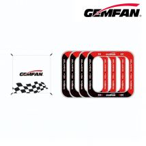 Gemfan 4 in1 Race Gates abnehmbare Schall wand reflektierende Kante 80x80mm für Outdoor-Fpv-Flug übungs rennen