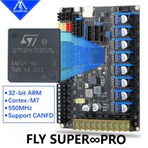 Mellow FLY Super ♾️   Pro Board 3 + 5 HV 8 assi 32Bit 550MHz 2oz Pcb ad alta velocità per scheda madre stampante 3D RRF/Klipper Supporto vzbot