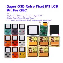 Super OSD RETRO PIXEL IPS Größeren LCD SCREEN KIT Hintergrundbeleuchtung Helligkeit Touch sensor Für