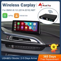 Road Top Wireless CarPlay per BMW i8 I12 NBT System 2014-2018 con Android Auto Interface Mirror Link AirPlay Car Play funzioni
