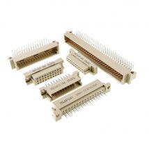 1 5 50 pezzi connettore backplane DIN 41612 2 3 file 20 30 32 48 64 96 posizioni presa prese femmina intestazione maschio passo 2,54 mm