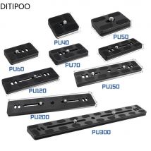 Uniwersalny adapter do montażu na statywie ze stopu aluminium ze śrubą 1/4 do głowicy kulowej Benro Arca Swiss i aparatu