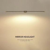 Modern LED Mirror Bathroom Wall Lamps For Study Room Bedroom Bedside Wall Sconces Decorative Wall Mirrors Lighting Fixture