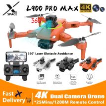 Drone L900 Pro Se / L900 Se Max 4K HD GPS Camera 5G Wifi FPV Brushless RC elicottero 4K HD Dual Camera Drone giocattoli professionali