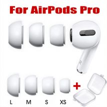 1-3 pary silikonowych końcówek słuchawek do słuchawek Apple AirPods Pro 1 2 antypoślizgowe wymienne słuchawki douszne akcesoria do uszu miękkie silikonowe zatyczki do uszu