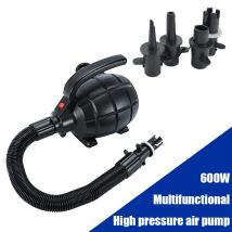 220V 600W compressore d'aria per auto pompa ad aria portatile pompa a granata per Tumbling pompa gonfiabile per pompa a binario ad aria per letto ad aria domestica