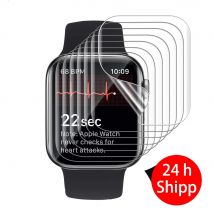 HD-Film Displays chutz folie für Apple Watch 45mm 41mm 44mm 40mm 42mm 38mm (nicht gehärtetes Glas) iwatch Protector Serie 3 se 6 7 8 9