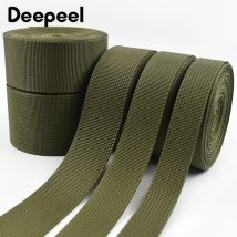 2/5/8/10M 20-50mm ArmyGreen Nylon Gurtband Sicherheitsgurt Sling Canvas Band Strap Lanyard Rucksack Nähen Schrägbindung Zubehör