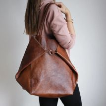 Conjunto de 2 bolsos de hombro Retro para mujer, bolsos de mano de alta capacidad con botón de Metal, bolso de playa multifunción de Color sólido