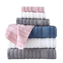 Pure Cotton Terry Towel Set 3pcs Cotton Bathroom Towel Set Thick Soft Kids Adult Bathroom Towels