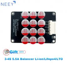 NEEY 5.5A 4S Equalizzatore attivo Bilanciatore Celle Bilanciatore Lifepo4 Lipo LTO Batteria Condensatore di energia Confezione al litio BMS Accessori