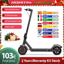 JUICEASE E1 Pro Scooter Elettrico 350W Motore 500W Potenza di Picco Pieghevole Monopattino Elettrico 36V7.8AH 5.2 Chip 25KM Gamma EScooter