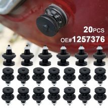 20X Rivetti in plastica di nylon Foro da 8 mm Clip di fissaggio Pannello porta auto Carta Push Fermo Trim Clip per Ford Kuga C-Max Focus 2005-2014