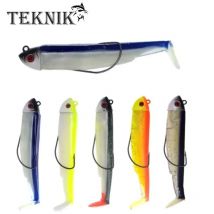 Teknik Black Minnow Körper köder 30g/15g Easy Shiner Angeln Soft köder Blei Jig Köder Bass Hecht Shad Boot See barsch Köder für Zander